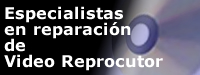 Especialistas Reparaci&oacute;n de v&iacute;deo y DVD en madrid
