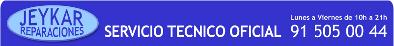 Servicio T&eacute;cnico oficial en Madrid. Reparaciones de televisores y ordenadores en JEYKAR. Tel. 915050044. Lunes a Viernes de 10h a 21h. Todas las marcas